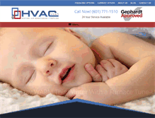 Tablet Screenshot of hvacutah.com